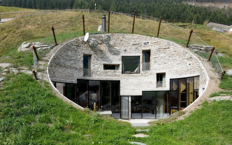 Villa Vals natuurlijk in de bergen